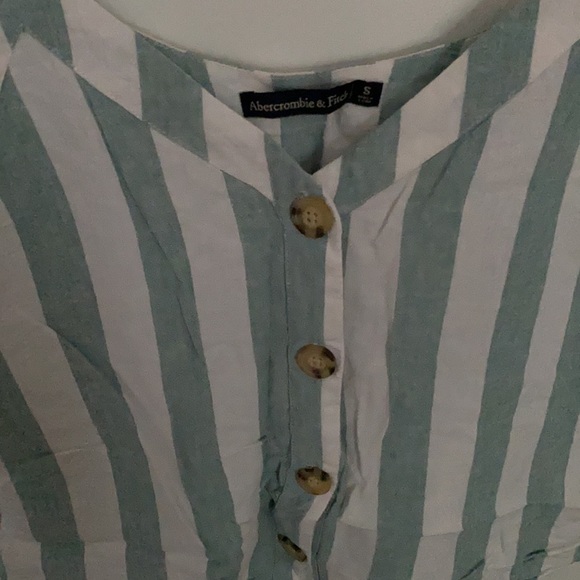 Abercrombie&Fitch Striped Top small button down - Picture 3 of 5